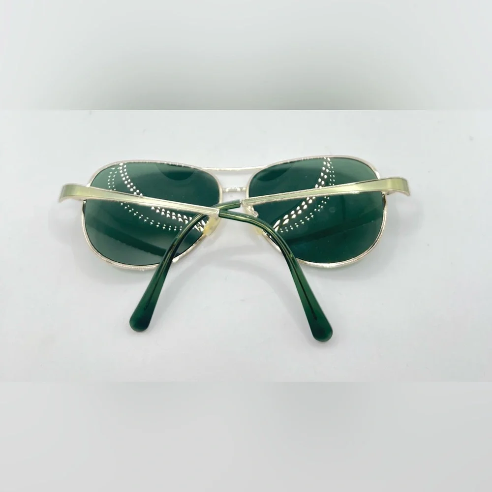 Vintage Calvin Klein CK7415S Gold Pilot Sunglasses Frames Only - Picture 4 of 8